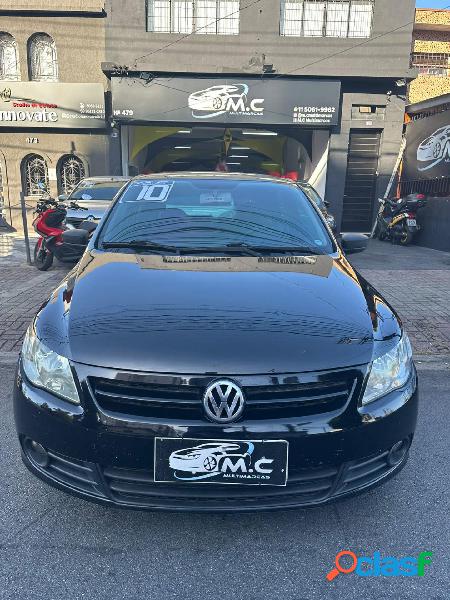 VOLKSWAGEN GOL (NOVO) 1.0 MI TOTAL FLEX 8V 4P PRETO 2010 1.0