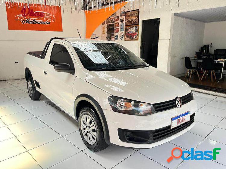 VOLKSWAGEN VW SAVEIRO CS ST MB 1.6 BRANCO 2015 1.6 FLEX