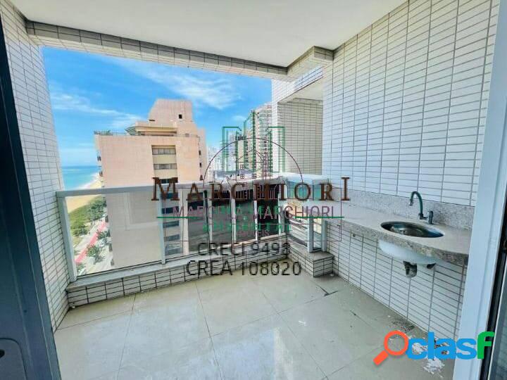 Apartamento 3 quartos frente mar em Praia da Costa 2 vagas