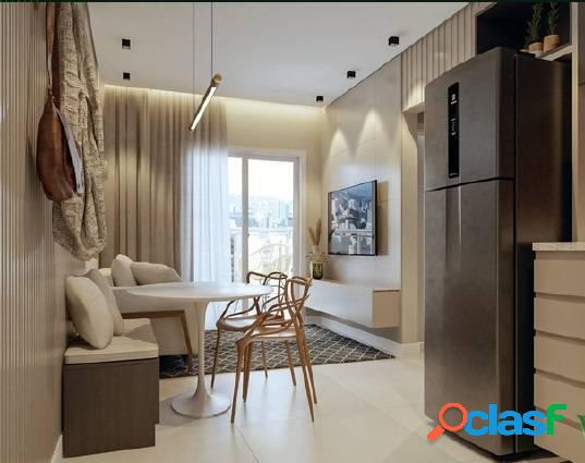 Apartamento com 2 quartos, varanda gourmet e vaga à venda