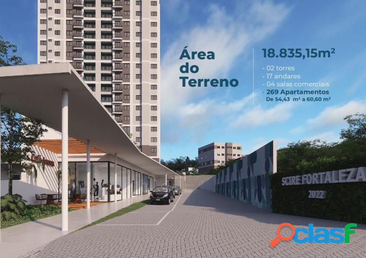 Apartamento para venda no bairro Fortaleza na planta!