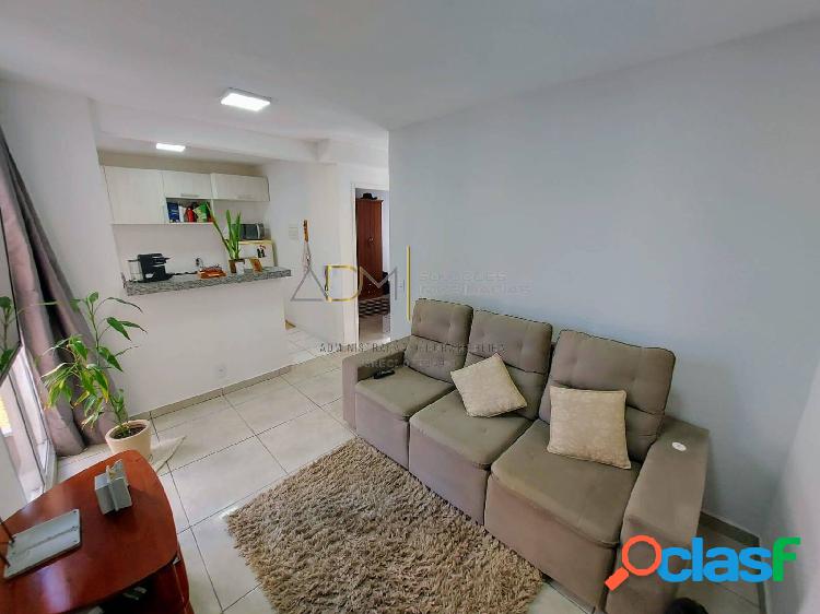Apto mobiliado, à venda no Residencial For life Aqua Club