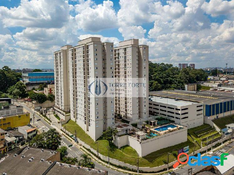 Lindo apartamento 2 dormitórios 1 suíte 1 vaga com lazer