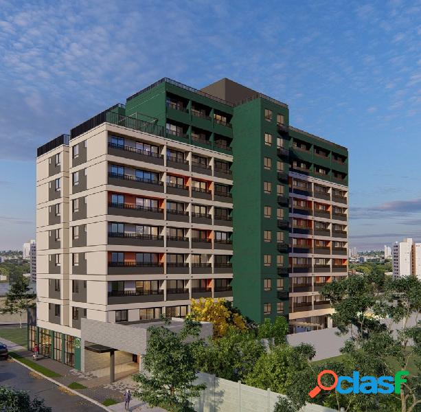 Nurban Campo Belo Apartamento Garden com 1 quarto, 34.41m²,