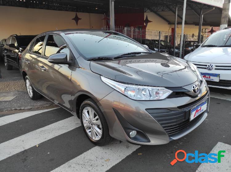 TOYOTA YARIS XL PLUS T. SED. 1.5 FLEX 16V AUT. CINZA 2019