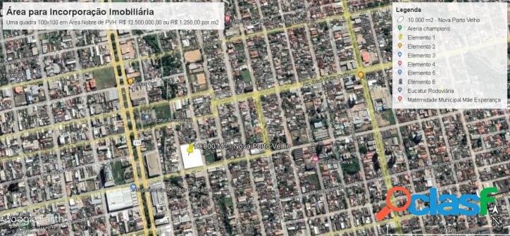 Área Urbana 10.000m2 na 7 Setembro - Agenor de Carvalho