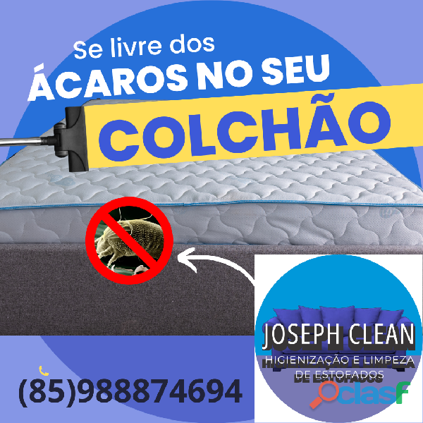 Joseph Clean higienização e limpeza estofados