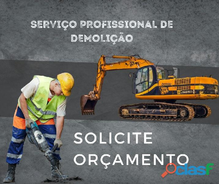 Serviço de Demolição em Toda a Grande São Paulo