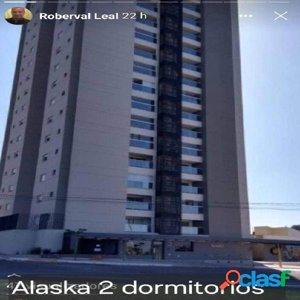 Apartamento Edifício Alaska 2 dorm. Sendo uma suíte, duas