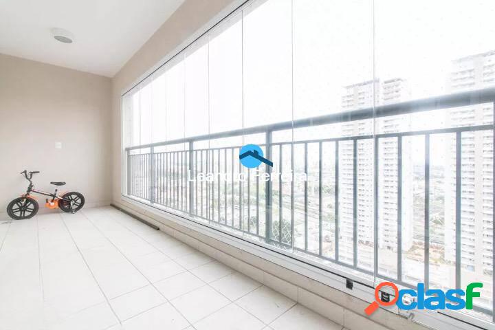 Apartamento de 106m², 3 dorm./1 suíte, 2 vaga -