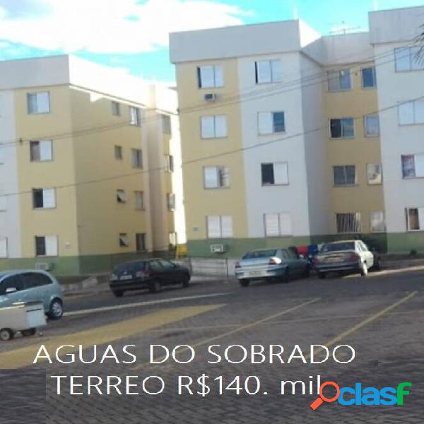 Apartamento térreo Águas do Sobrado 2