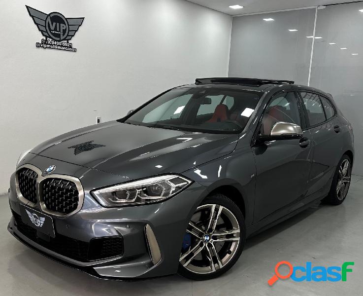 BMW M 135I XDRIVE 2.0 TB 306CV AUT. CINZA 2021 2.0 GASOLINA