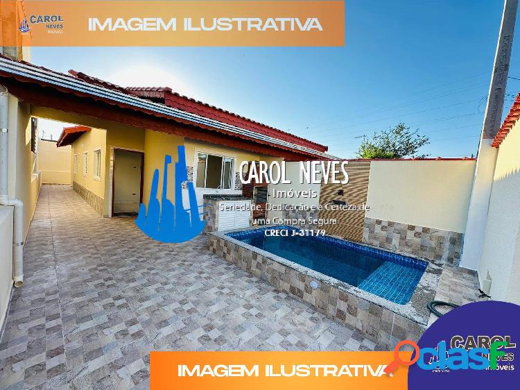 CASA NOVA 3 DORMITÓRIOS 1 SUÍTE FINANCIAMENTO BANCÁRIO