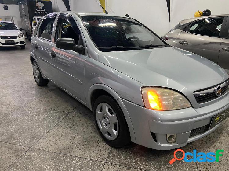 CHEVROLET CORSA HAT. MAXX 1.4 8V ECONOFLEX 5P PRATA 2012 1.4
