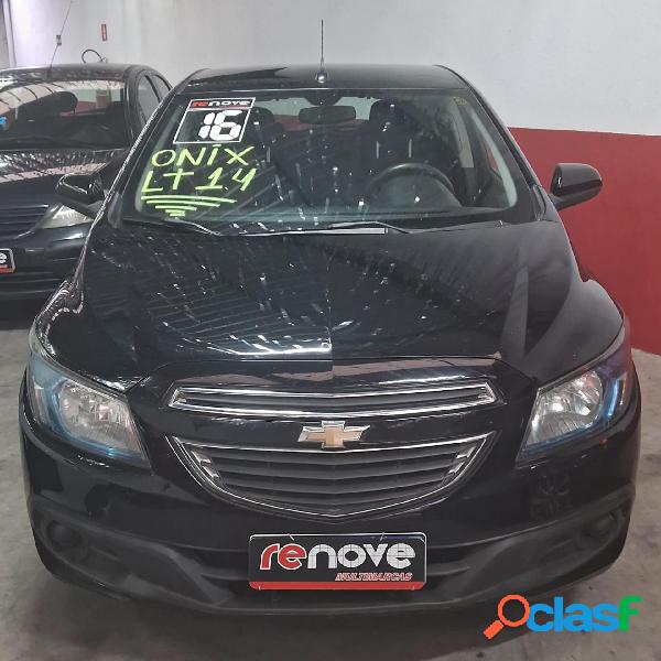 CHEVROLET ONIX HATCH LT 1.4 8V FLEXPOWER 5P AUT. PRETO 2016