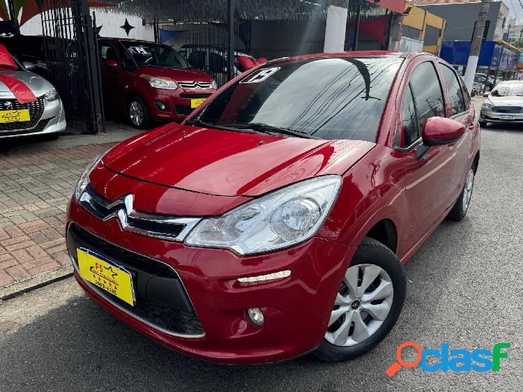 CITROEN C3 ATTRACTION PURE TECH 1.2 FLEX 12V MEC VERMELHO