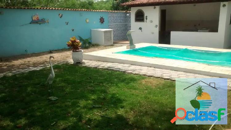 Casa 3 Quartos, Piscina em Iguabinha