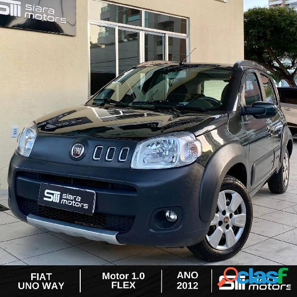 FIAT UNO WAY CELEB. 1.0 EVO FIRE FLEX 8V 5P CINZA 2012 1.0