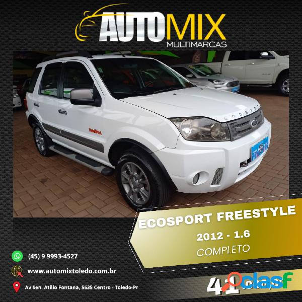 FORD ECOSPORT FREESTYLE 1.6 16V FLEX 5P BRANCO 2012 1.6 FLEX
