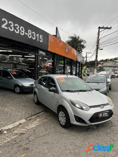 FORD FIESTA SED. 1.6 8V FLEX 4P PRATA 2012 1.6 FLEX