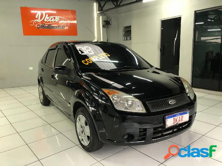 FORD FORD FIESTA SEDAN 1.6 FLEX PRETO 2008 1.6 FLEX