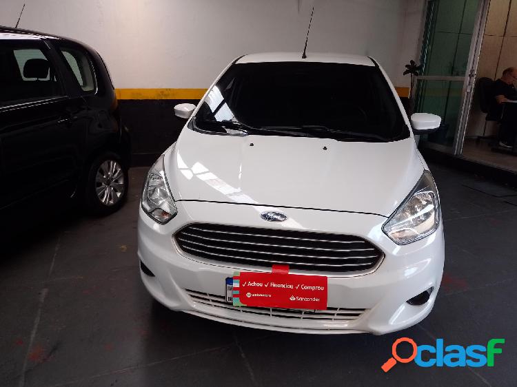 FORD KA+ SEDAN 1.5 ADVANCED 16V FLEX 4P BRANCO 2018 1.5 FLEX