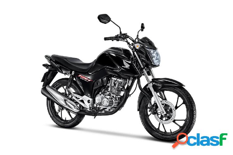 HONDA CG 160 FAN FLEX PRETO 2019 160 FLEX