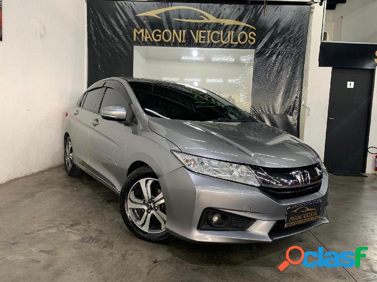 HONDA CITY SEDAN LX 1.5 FLEX 16V 4P AUT. CINZA 2015 1.5 FLEX