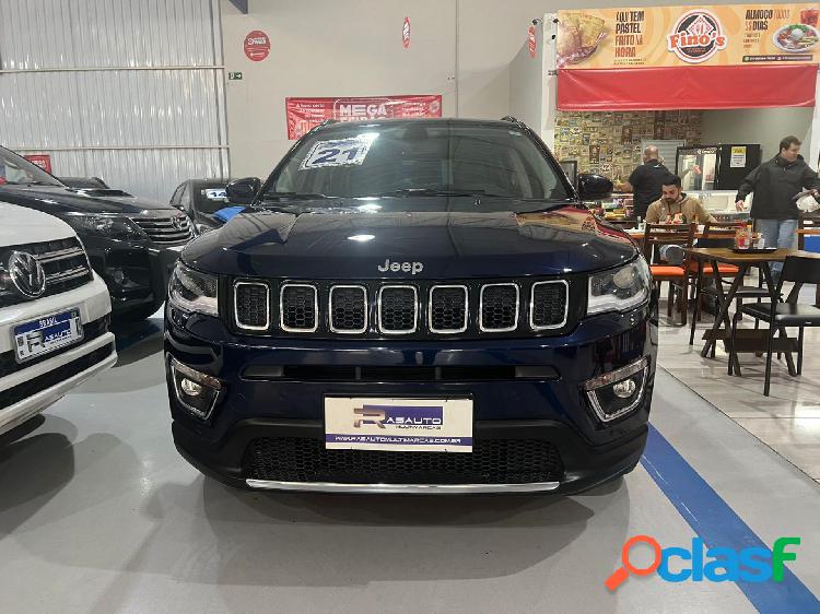 JEEP COMPASS LONGITUDE 2.0 4X2 FLEX 16V AUT. AZUL 2021 2.0