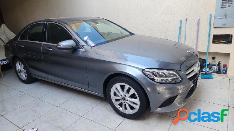 MERCEDES-BENZ C-180 CGI EXC. 1.61.6 FLEX TB 16V AUT. CINZA