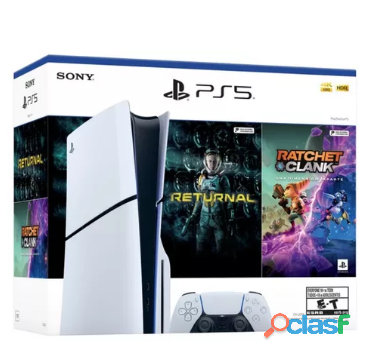 Ps5 Console Slim Bundle Ratchet Clank and Returnal Cor Bra