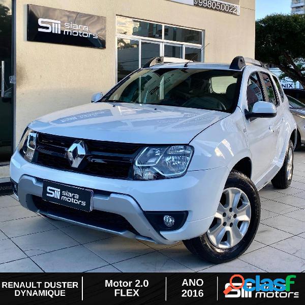 RENAULT DUSTER DYNAMIQUE 2.0 FLEX 16V AUT. BRANCO 2016 2.0