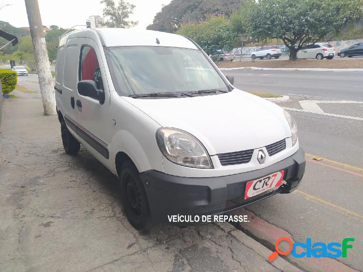 RENAULT KANGOO EXPRESS HI-FLEX 1.6 16V BRANCO 2013 1.6 FLEX