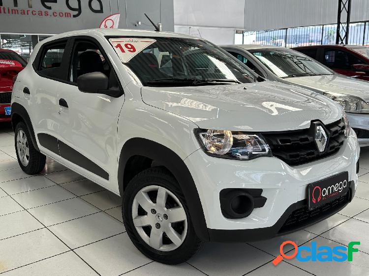 RENAULT KWID ZEN 1.0 FLEX 12V 5P MEC. BRANCO 2019 1.0 FLEX