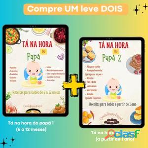 Receitas para bebês – 6 a 12 Meses