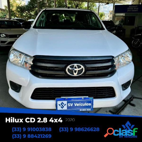 TOYOTA HILUX CDLOWM4FD BRANCO 2020 2.8 DIESEL