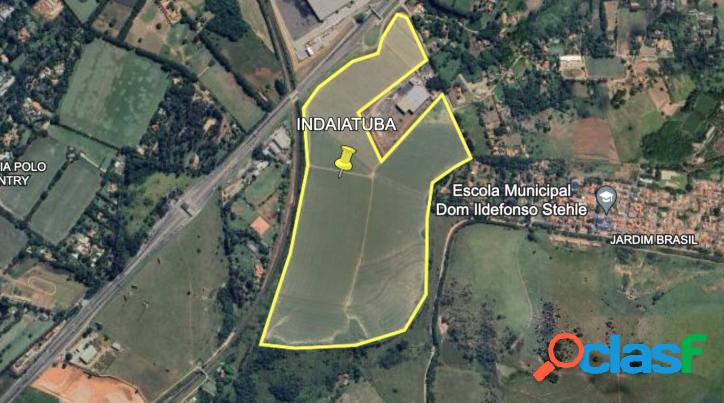 Terreno de 508.633m² em Indaiatuba, Potencial para
