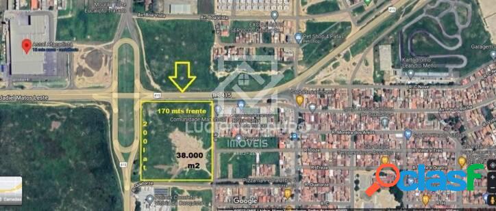 Terreno esquina à venda, 38.800 m² por R$ 23.289.600 - Boa