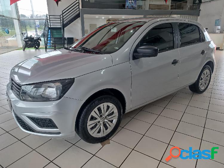 VOLKSWAGEN GOL 1.6 MSI FLEX 8V 5P PRATA 2019 1.6 FLEX