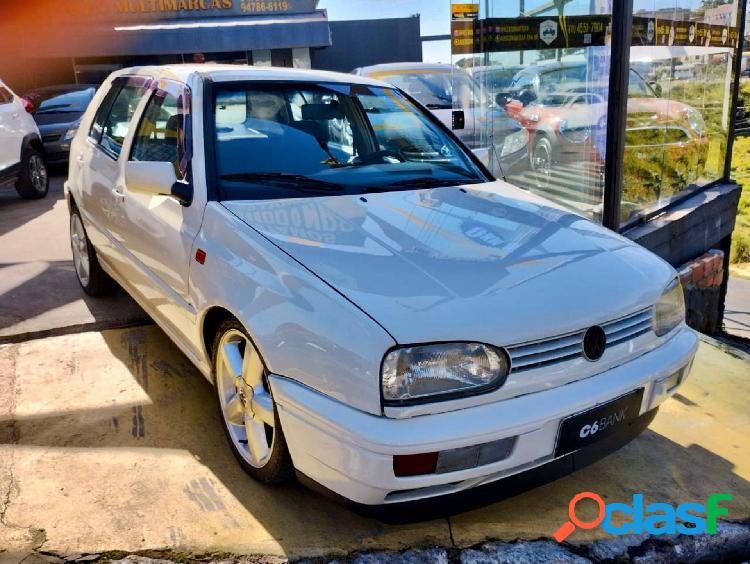 VOLKSWAGEN GOLF GL 1.8 2.0I 4P BRANCO 1995 1.8 GASOLINA