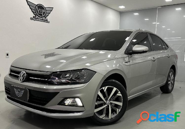 VOLKSWAGEN VIRTUS HIGHLINE 200 TSI 1.0 FLEX 12V AUT PRATA