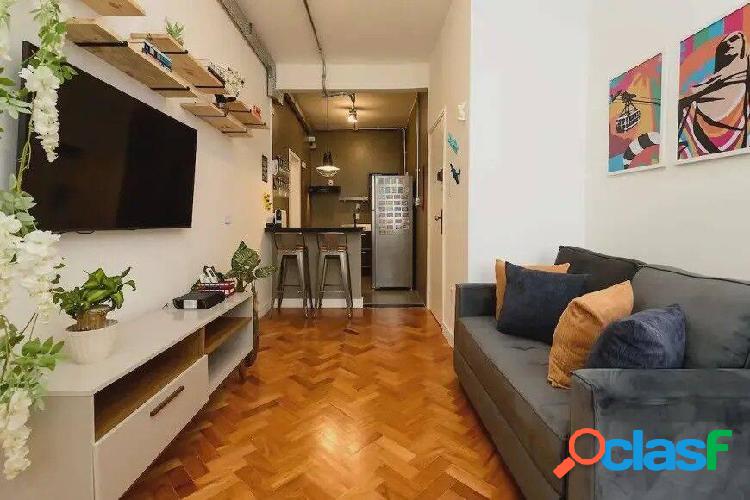 Apartamento de luxo com 2 quartos, 62m², para locação em