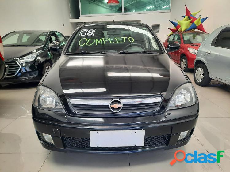 CHEVROLET CORSA SED. PREMIUM 1.4 8V ECONOFLEX 4P PRETO 2008
