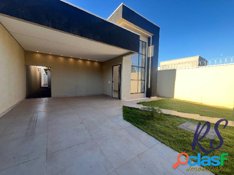 Casa com área de lazer completa - Res Brisas da Mata