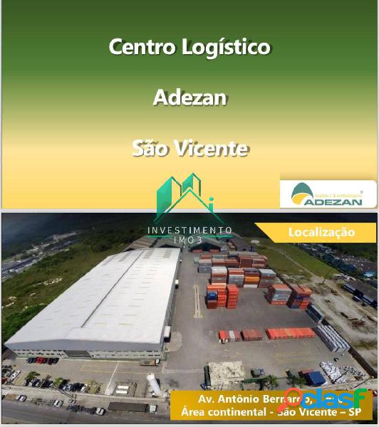 Centro Logístico Adezan á Venda - São Vicente