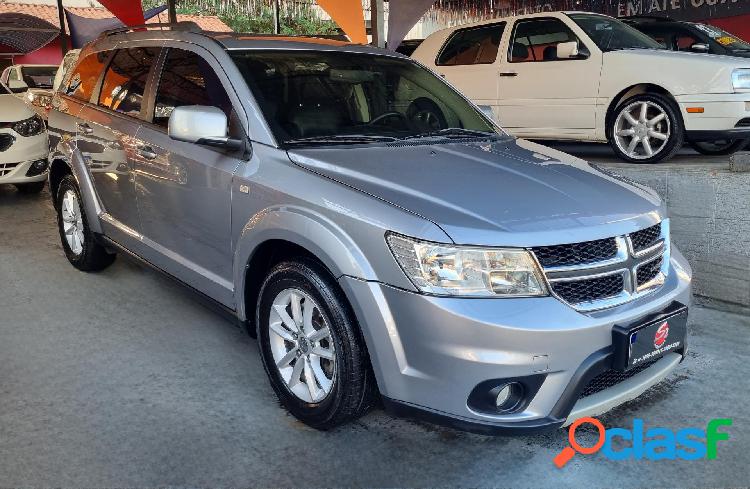 DODGE JOURNEY SXT 3.6 V6 AUT. CINZA 2015 3.6 GASOLINA