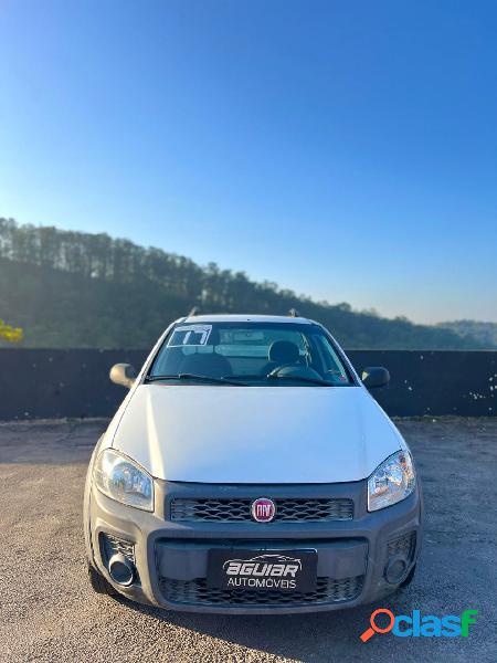 FIAT STRADA WORKING 1.4 MPI FIRE FLEX 8V CS BRANCO 2017 1.4