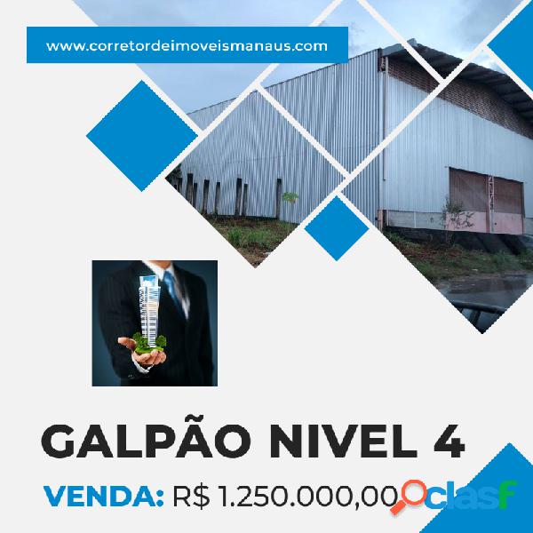 Galpão Nível 4 em Excelente Localização - Próximo ao