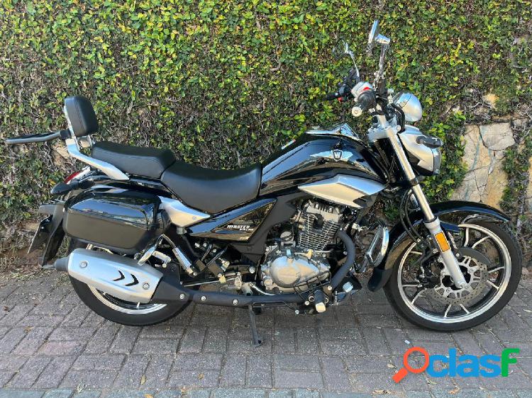 HAOJUE MASTER RIDE 150 PRETO 2024 150 GASOLINA