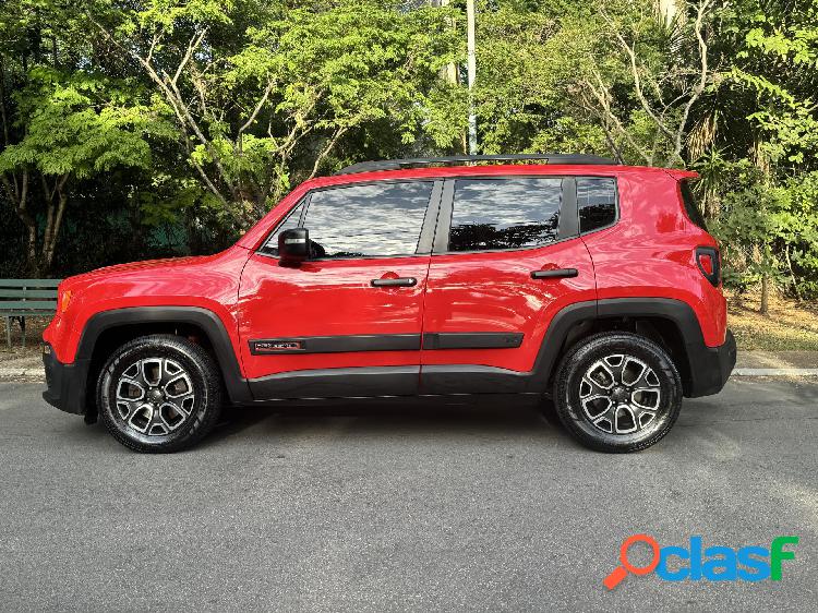 JEEP RENEGADE LIMITED 1.8 4X2 FLEX 16V AUT. VERMELHO 2017